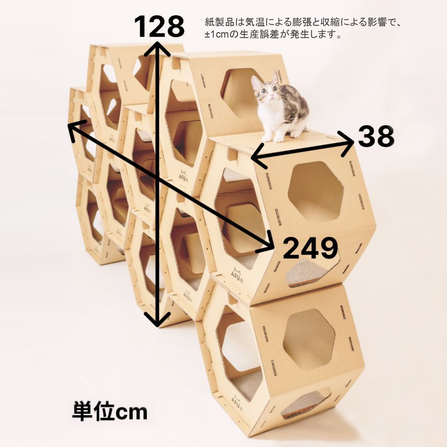 AFU JAPAN ハニカムハウス（10 個入り）