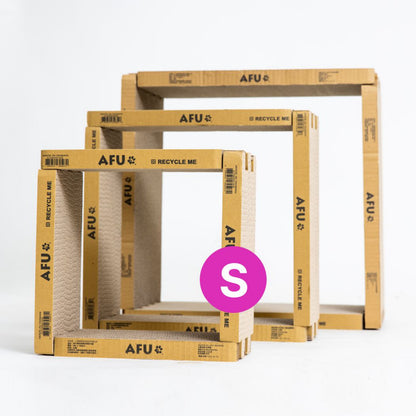 AFU JAPAN DIY 猫爪とぎ板（S サイズ × 4 枚）