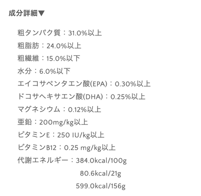 犬用 エネルギー補給 フリーズドライローフード チキン 21g