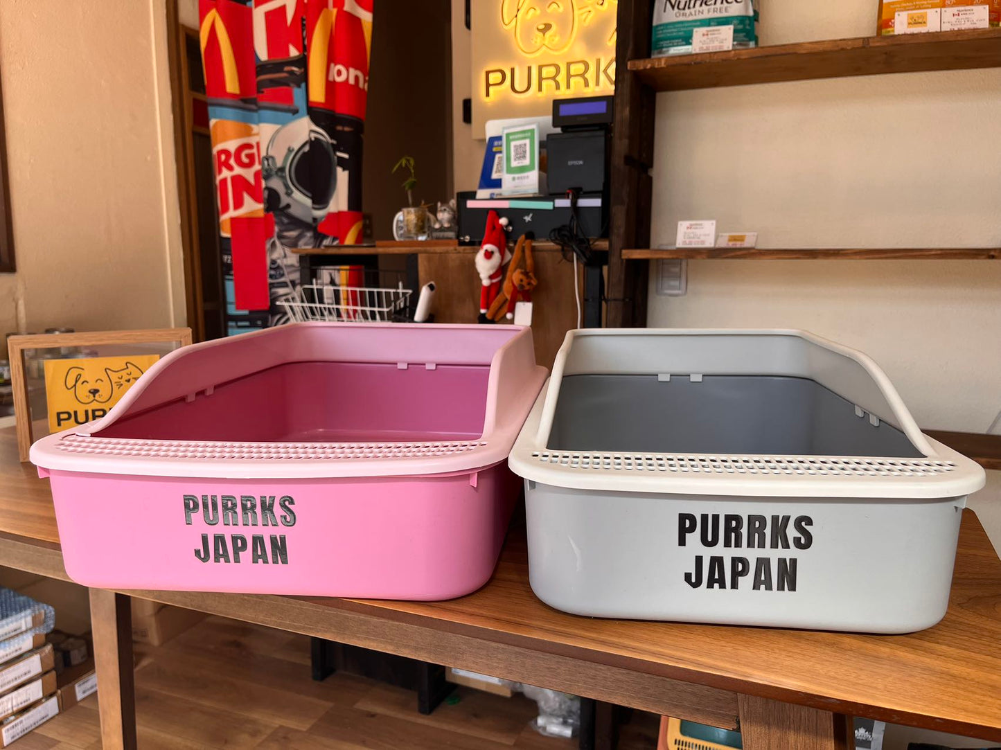 Purrks 横タイ長さ増量猫トイレ（S）