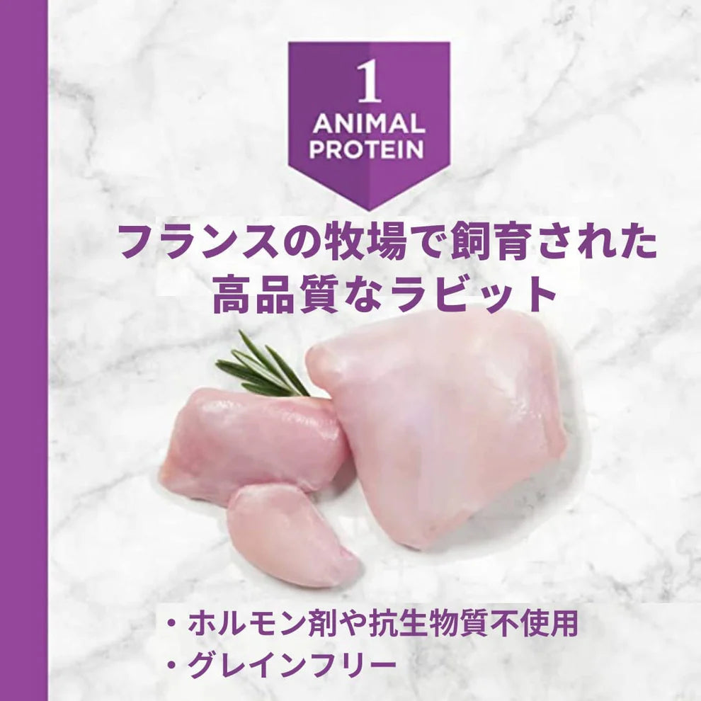 アレルギー対応 グレインフリーキャットフード ラビット 2kg
