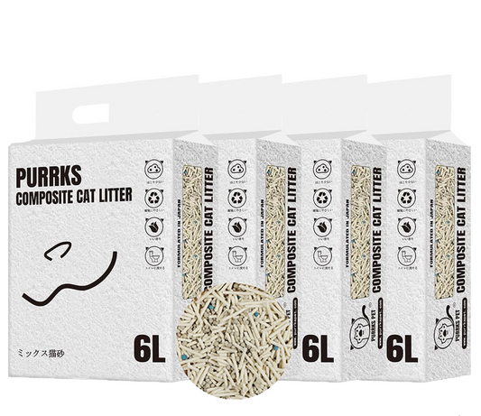 Purrksミックス猫砂（４袋）定期購入